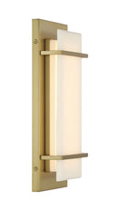 LED Wall Sconce<br /><span style="color:#4AB0CE;">Entrega: 4-10 dias en USA</span><br /><span style="color:#4AB0CE;font-size:60%;">PREGUNTE POR ENTREGA EN PANAMA</span><br />Collection: Tarnos<br />Finish: Soft Brass