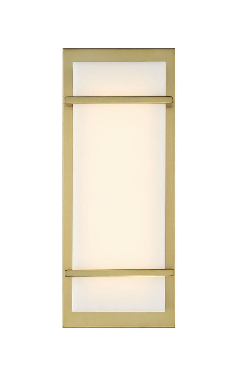 LED Wall Sconce<br /><span style="color:#4AB0CE;">Entrega: 4-10 dias en USA</span><br /><span style="color:#4AB0CE;font-size:60%;">PREGUNTE POR ENTREGA EN PANAMA</span><br />Collection: Tarnos<br />Finish: Soft Brass
