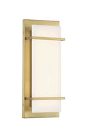 LED Wall Sconce<br /><span style="color:#4AB0CE;">Entrega: 4-10 dias en USA</span><br /><span style="color:#4AB0CE;font-size:60%;">PREGUNTE POR ENTREGA EN PANAMA</span><br />Collection: Tarnos<br />Finish: Soft Brass