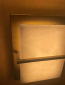 LED Wall Sconce<br /><span style="color:#4AB0CE;">Entrega: 2-3 semanas en USA</span><br /><span style="color:#4AB0CE;font-size:60%;">PREGUNTE POR ENTREGA EN PANAMA</span><br />Collection: Tarnos<br />Finish: Soft Brass