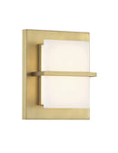 LED Wall Sconce<br /><span style="color:#4AB0CE;">Entrega: 2-3 semanas en USA</span><br /><span style="color:#4AB0CE;font-size:60%;">PREGUNTE POR ENTREGA EN PANAMA</span><br />Collection: Tarnos<br />Finish: Soft Brass