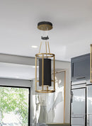 Minka-Lavery - 5085-781-L - LED Mini Pendant - Levitation - Sand Coal And Soft Brass