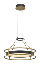 LED Pendant<br /><span style="color:#4AB0CE;">Entrega: 4-10 dias en USA</span><br /><span style="color:#4AB0CE;font-size:60%;">PREGUNTE POR ENTREGA EN PANAMA</span><br />Collection: Levitation<br />Finish: Sand Coal And Soft Brass