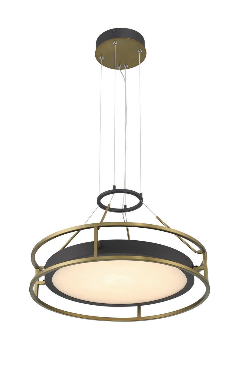 LED Pendant<br /><span style="color:#4AB0CE;">Entrega: 4-10 dias en USA</span><br /><span style="color:#4AB0CE;font-size:60%;">PREGUNTE POR ENTREGA EN PANAMA</span><br />Collection: Levitation<br />Finish: Sand Coal And Soft Brass