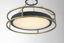 LED Pendant<br /><span style="color:#4AB0CE;">Entrega: 4-10 dias en USA</span><br /><span style="color:#4AB0CE;font-size:60%;">PREGUNTE POR ENTREGA EN PANAMA</span><br />Collection: Levitation<br />Finish: Sand Coal And Soft Brass