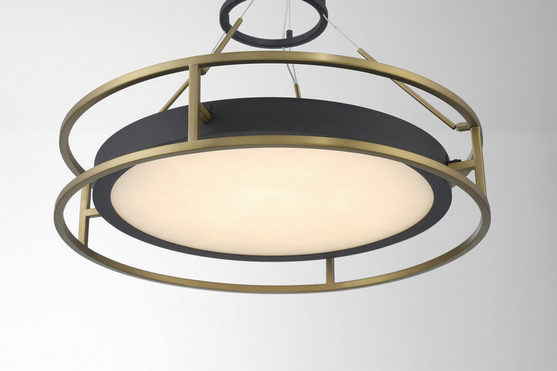 LED Pendant<br /><span style="color:#4AB0CE;">Entrega: 4-10 dias en USA</span><br /><span style="color:#4AB0CE;font-size:60%;">PREGUNTE POR ENTREGA EN PANAMA</span><br />Collection: Levitation<br />Finish: Sand Coal And Soft Brass