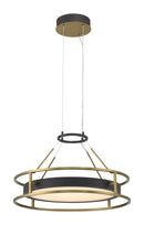 LED Pendant<br /><span style="color:#4AB0CE;">Entrega: 4-10 dias en USA</span><br /><span style="color:#4AB0CE;font-size:60%;">PREGUNTE POR ENTREGA EN PANAMA</span><br />Collection: Levitation<br />Finish: Sand Coal And Soft Brass