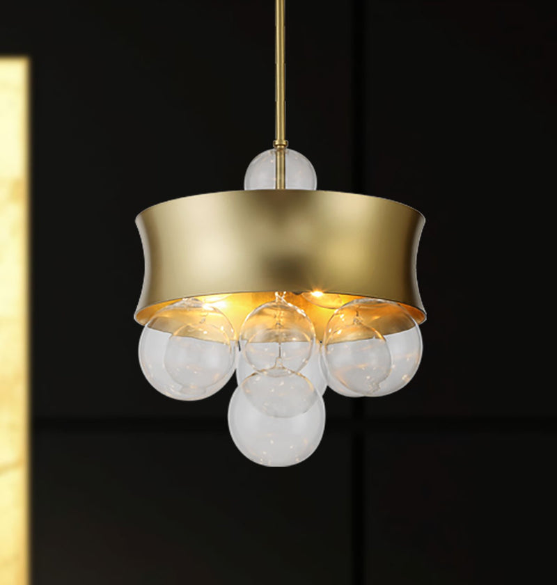 Minka-Lavery - 5195-697 - Three Light Convertible Pendant - Verdi Square - Soft Gold