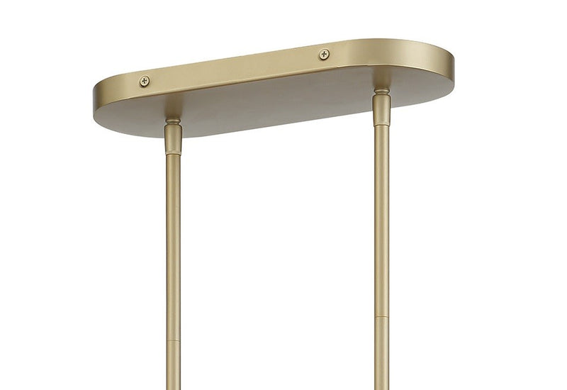 Six Light Island Pendant<br /><span style="color:#4AB0CE;">Entrega: 4-10 dias en USA</span><br /><span style="color:#4AB0CE;font-size:60%;">PREGUNTE POR ENTREGA EN PANAMA</span><br />Collection: Verdi Square by Robin Baron<br />Finish: Soft Gold