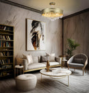 Eight Light Convertible Pendant<br /><span style="color:#4AB0CE;">Entrega: 14-15 semanas en USA</span><br /><span style="color:#4AB0CE;font-size:60%;">PREGUNTE POR ENTREGA EN PANAMA</span><br />Collection: Verdi Square by Robin Baron<br />Finish: Soft ...