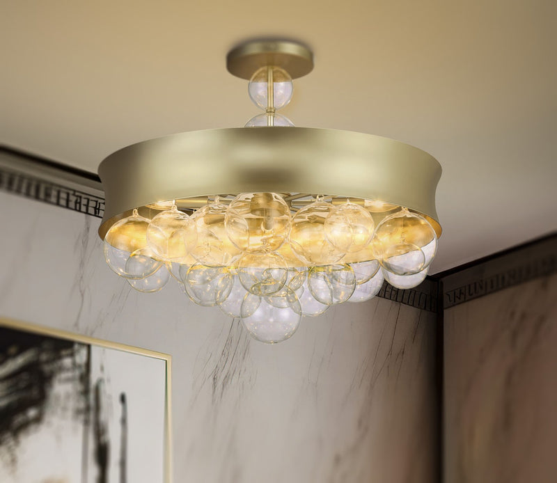 Eight Light Convertible Pendant<br /><span style="color:#4AB0CE;">Entrega: 4-10 dias en USA</span><br /><span style="color:#4AB0CE;font-size:60%;">PREGUNTE POR ENTREGA EN PANAMA</span><br />Collection: Verdi Square by Robin Baron<br />Finish: Soft Gold