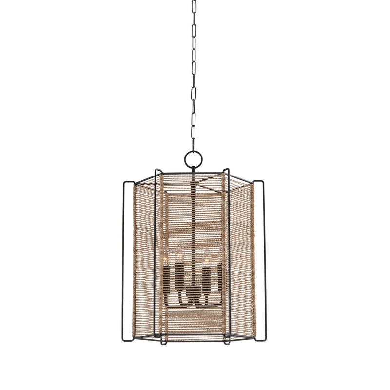 Troy Lighting - F9818-TBK - Four Light Lantern - Ramon - Textured Black