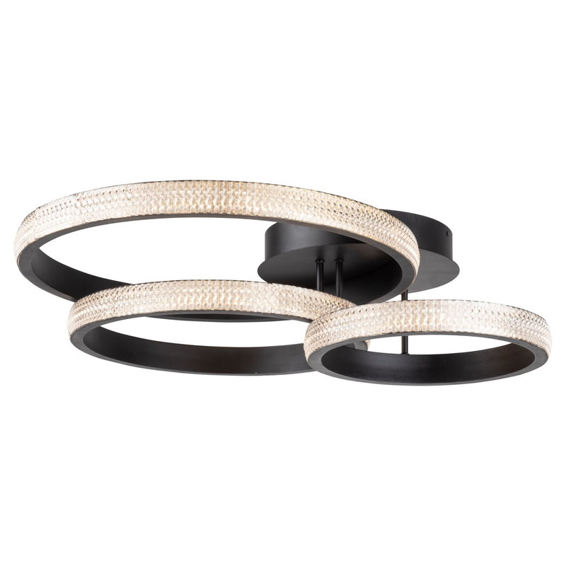 LED Flush Mount<br /><span style="color:#4AB0CE;">Entrega: 4-10 dias en USA</span><br /><span style="color:#4AB0CE;font-size:60%;">PREGUNTE POR ENTREGA EN PANAMA</span><br />Collection: Nova<br />Finish: Matte Black