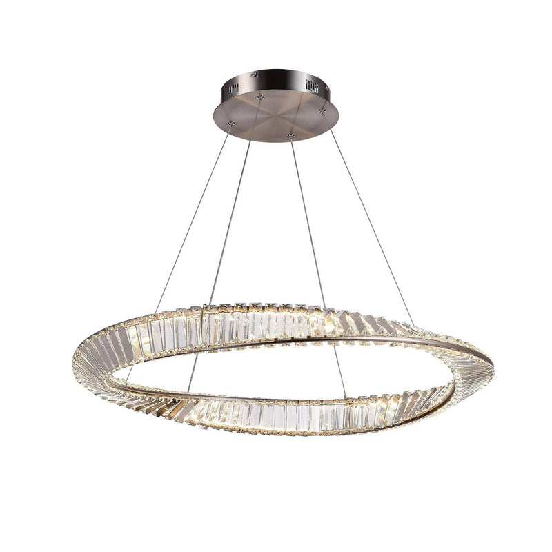 LED Pendant<br /><span style="color:#4AB0CE;">Entrega: 4-10 dias en USA</span><br /><span style="color:#4AB0CE;font-size:60%;">PREGUNTE POR ENTREGA EN PANAMA</span><br />Collection: Stella<br />Finish: Satin Nickel