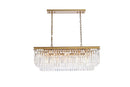 Elegant Lighting - 1202D40SG/RC - 12 Light Chandelier - Sydney - satin gold