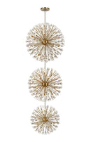 Elegant Lighting - 2500G48L3SG - 100 Light Chandelier - Vera - Satin Gold