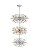 Elegant Lighting - 2500G50L3C - 90 Light Chandelier - Vera - Chrome