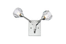 Elegant Lighting - 3508W15C - Two Light Wall Sconce - Zayne - Chrome