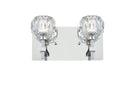 Elegant Lighting - 3509W11C - Two Light Wall Sconce - Graham - Chrome