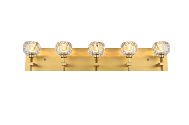 Elegant Lighting - 3509W32G - Five Light Wall Sconce - Graham - Gold