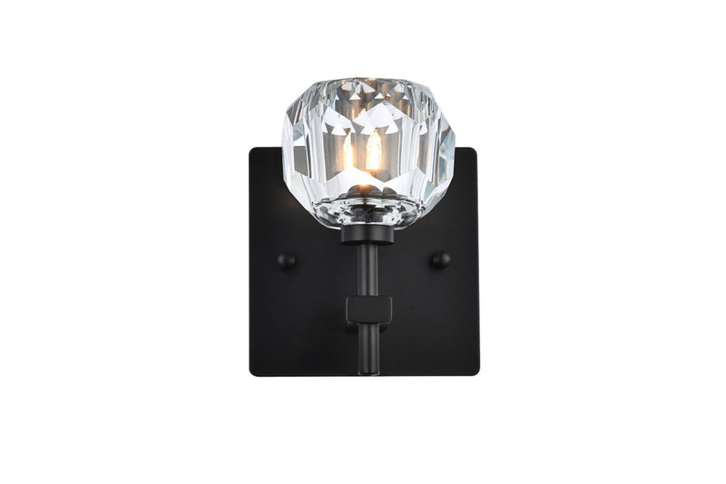 Elegant Lighting - 3509W6BK - One Light Wall Sconce - Graham - Black
