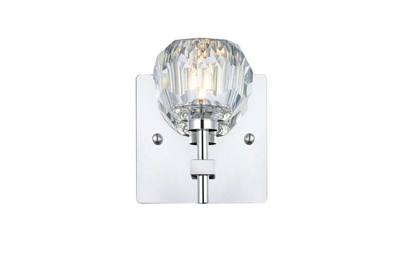 Elegant Lighting - 3509W6C - One Light Wall Sconce - Graham - Chrome