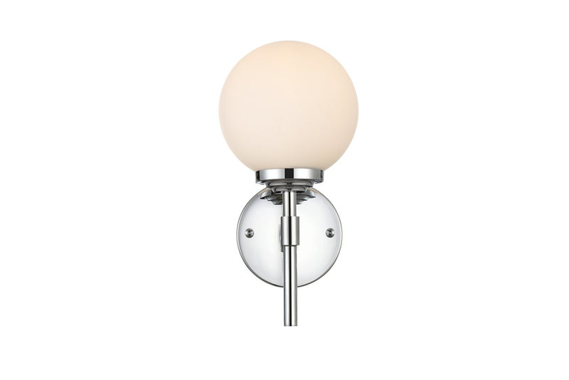 Elegant Lighting - LD7301W6CH - One Light Bath Sconce - Ansley - Chrome