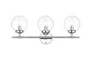 Elegant Lighting - LD7302W24CH - Three Light Bath Sconce - Ingrid - Chrome