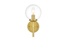 Elegant Lighting - LD7302W6BRA - One Light Bath Sconce - Ingrid - Brass