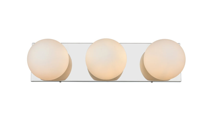 Elegant Lighting - LD7303W22CH - Three Light Bath Sconce - Jaylin - Chrome