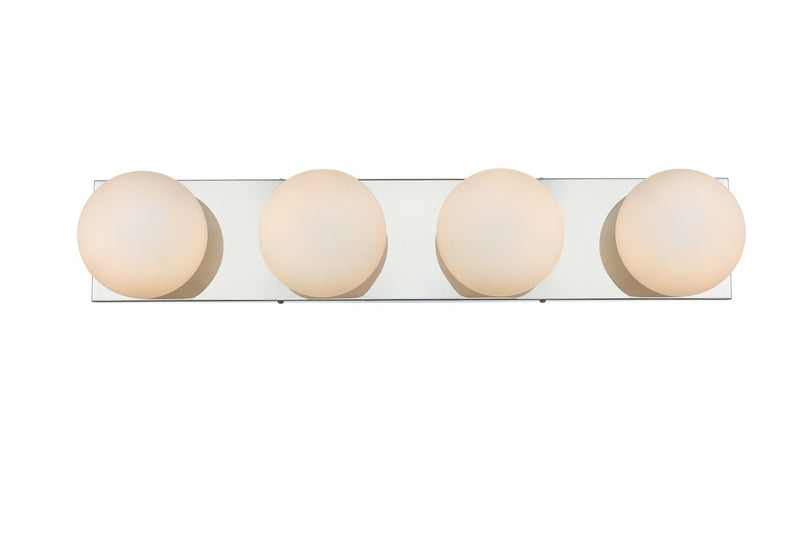 Elegant Lighting - LD7303W31CH - Four Light Bath Sconce - Jaylin - Chrome