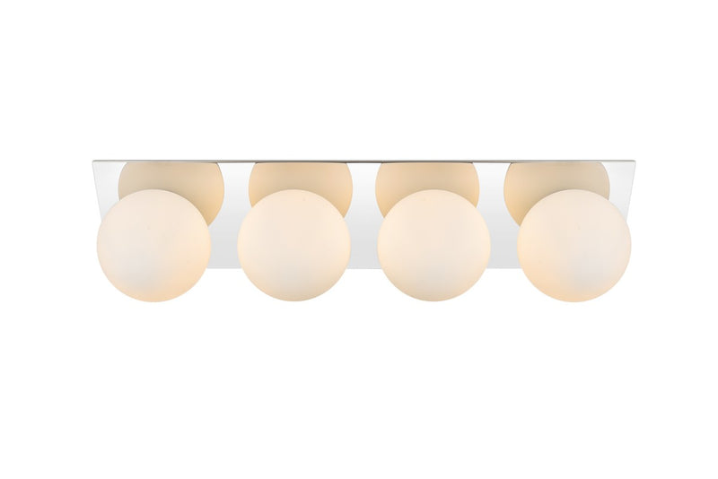 Elegant Lighting - LD7304W29CH - Four Light Bath Sconce - Jillian - Chrome