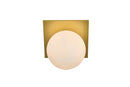 Elegant Lighting - LD7304W7BRA - One Light Bath Sconce - Jillian - Brass