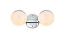 Elegant Lighting - LD7305W13CH - Two Light Bath Sconce - Majesty - Chrome