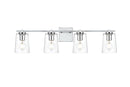 Elegant Lighting - LD7310W33CH - Four Light Bath Sconce - Kacey - Chrome