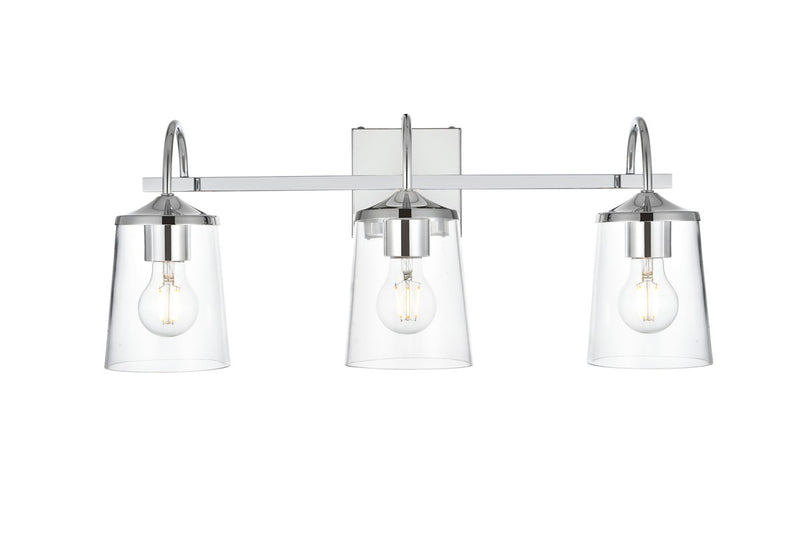 Elegant Lighting - LD7313W24CH - Three Light Bath Sconce - Avani - Chrome