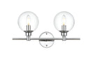 Elegant Lighting - LD7318W19CH - Two Light Bath Sconce - Jaelynn - Chrome