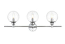 Elegant Lighting - LD7318W28CH - Three Light Bath Sconce - Jaelynn - Chrome