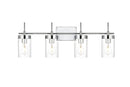 Elegant Lighting - LD7319W32CH - Four Light Bath Sconce - Benny - Chrome