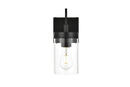Elegant Lighting - LD7319W5BLK - One Light Bath Sconce - Benny - Black