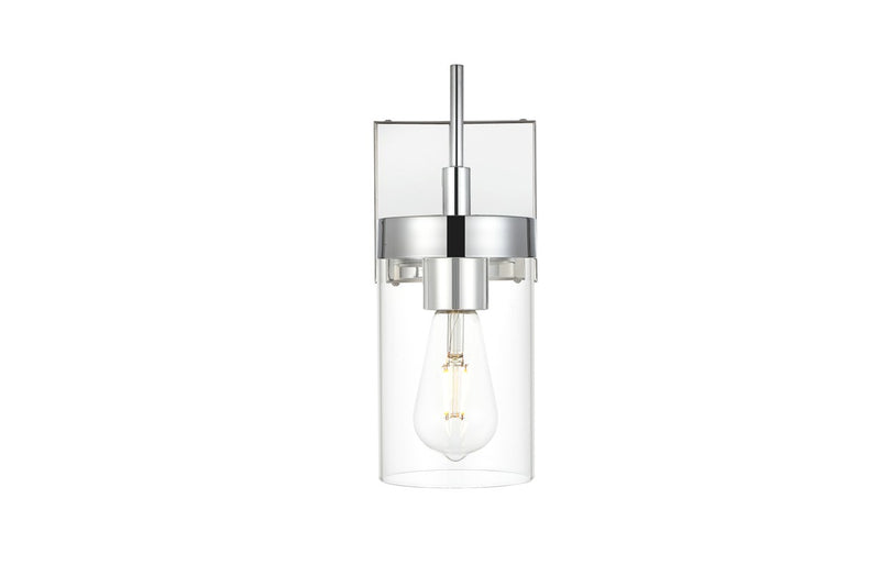 Elegant Lighting - LD7319W5CH - One Light Bath Sconce - Benny - Chrome and Clear