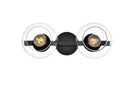 Elegant Lighting - LD7320W17BLK - Two Light Bath Sconce - Rogelio - Black