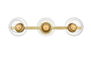 Elegant Lighting - LD7320W27BRA - Three Light Bath Sconce - Rogelio - Brass
