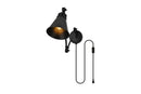 Elegant Lighting - LD7328W6BLK - One Light Wall Sconce - Van - Black