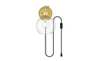 Elegant Lighting - LD7330W6BRA - One Light Wall Sconce - Wesson - Brass