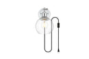 Elegant Lighting - LD7330W6CH - One Light Wall Sconce - Wesson - Chrome