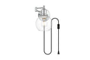 Elegant Lighting - LD7332W6CH - One Light Wall Sconce - Caspian - Chrome