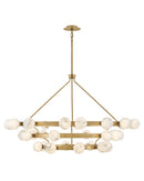 Fredrick Ramond - FR41908LCB - LED Chandelier - Selene - Lacquered Brass