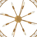 Fredrick Ramond - FR47754BNG - LED Chandelier - Simone - Burnished Gold