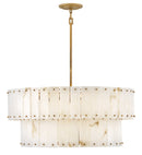 LED Chandelier<br /><span style="color:#4AB0CE;">Entrega: 4-10 dias en USA</span><br /><span style="color:#4AB0CE;font-size:60%;">PREGUNTE POR ENTREGA EN PANAMA</span><br />Collection: Simone<br />Finish: Burnished Gold